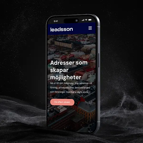 Splash screen Leadsson