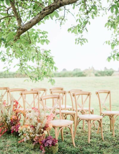 Chaises de cérémonie