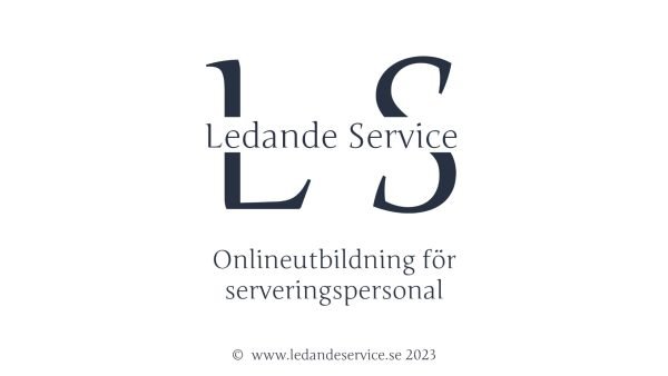 Ledande Service onlineutbildning för serveringspersonal - Privatperson