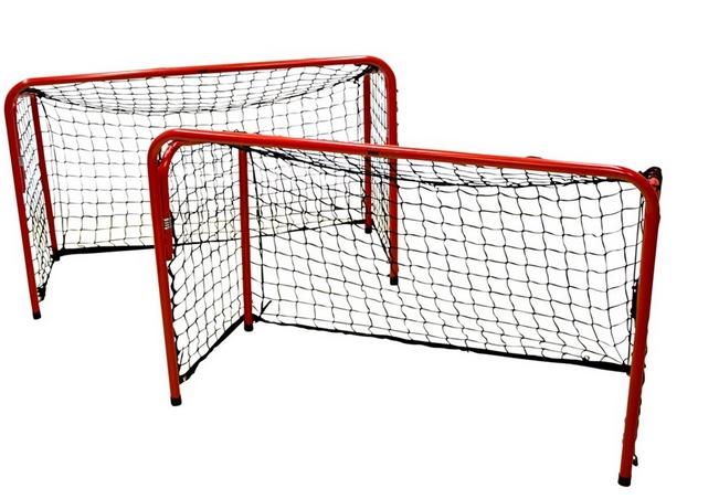 Hockey midi-mål 2 stk. inkl. net - børnehave