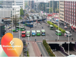 Knooppunt Leiden Centraal en de Oude Lijn