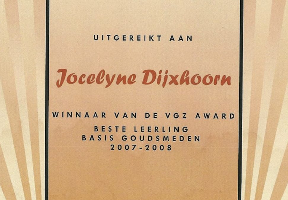 Mijn VGZ-award