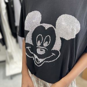 Tee shirt Mickey Noir