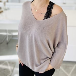 Pull Julie Taupe