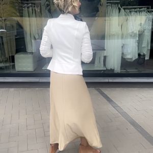 Perfecto Blanc Taille petit/Prendre Une Taille Supérieur