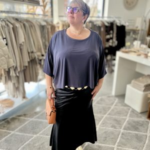 Collection Grande Taille Blouse Felicie Gris
