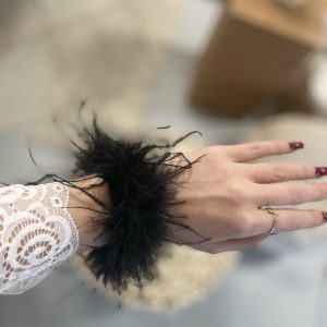 Bracelet Plumes D’Autruche