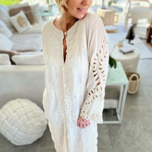 Robe/Kimono Gaelle Beige