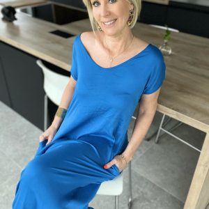 Robe Arabelle Bleu Roi