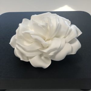 Broche Fleur Blanc