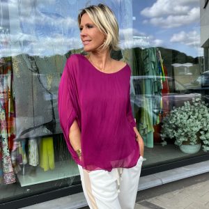 Italie no 19 Blouse Magenta