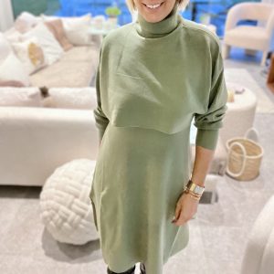 Ensemble Robe&Pull Helena Kaki