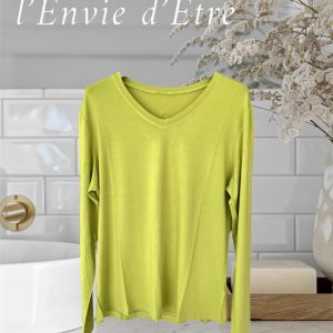 Italie No 260 Blouse Vert Anis