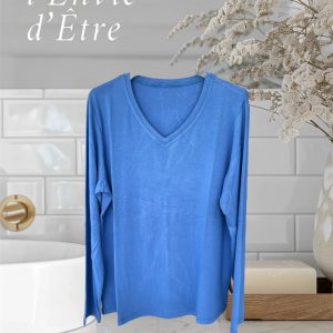 Italie No 256 Blouse Bleu