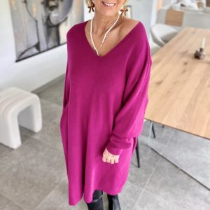 Pull/Robe Mia Magenta 
➡️ 46