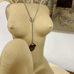 Collier Cœur Argenté