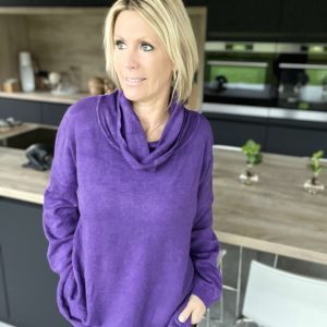 Pull Élia Mauve ➡️46