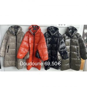 Manteau Doudoune Orange Lola