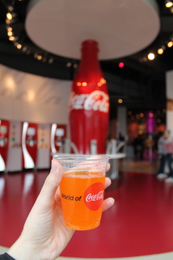 Fanta in der World of Coca COla