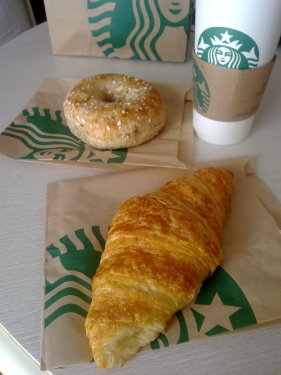 Starbucks Bagel & Croissant