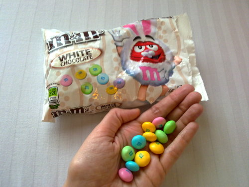 M&Ms White Chocolate