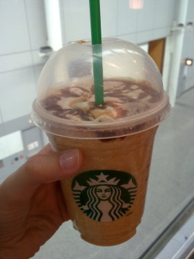 Hazelnut Frapucchino Starbucks