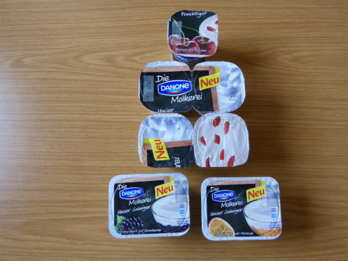 Danone Molkerei Testpaket