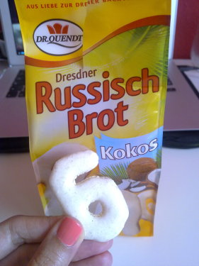 Russisch Brot Kokos