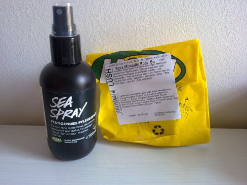 LUSH Sea Spray & Aqua Mirabilis