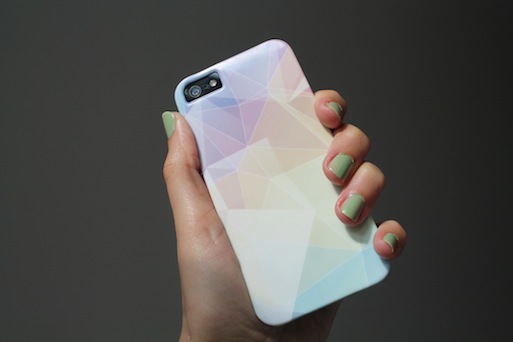 Pastel Crystals iPhone Case