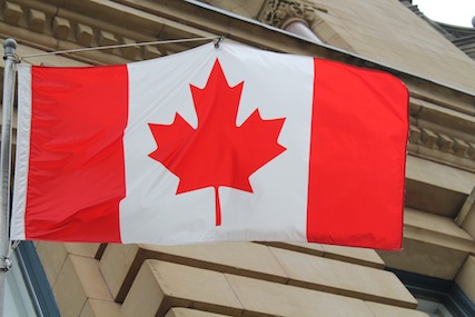 Kanadische Flagge Ottawa