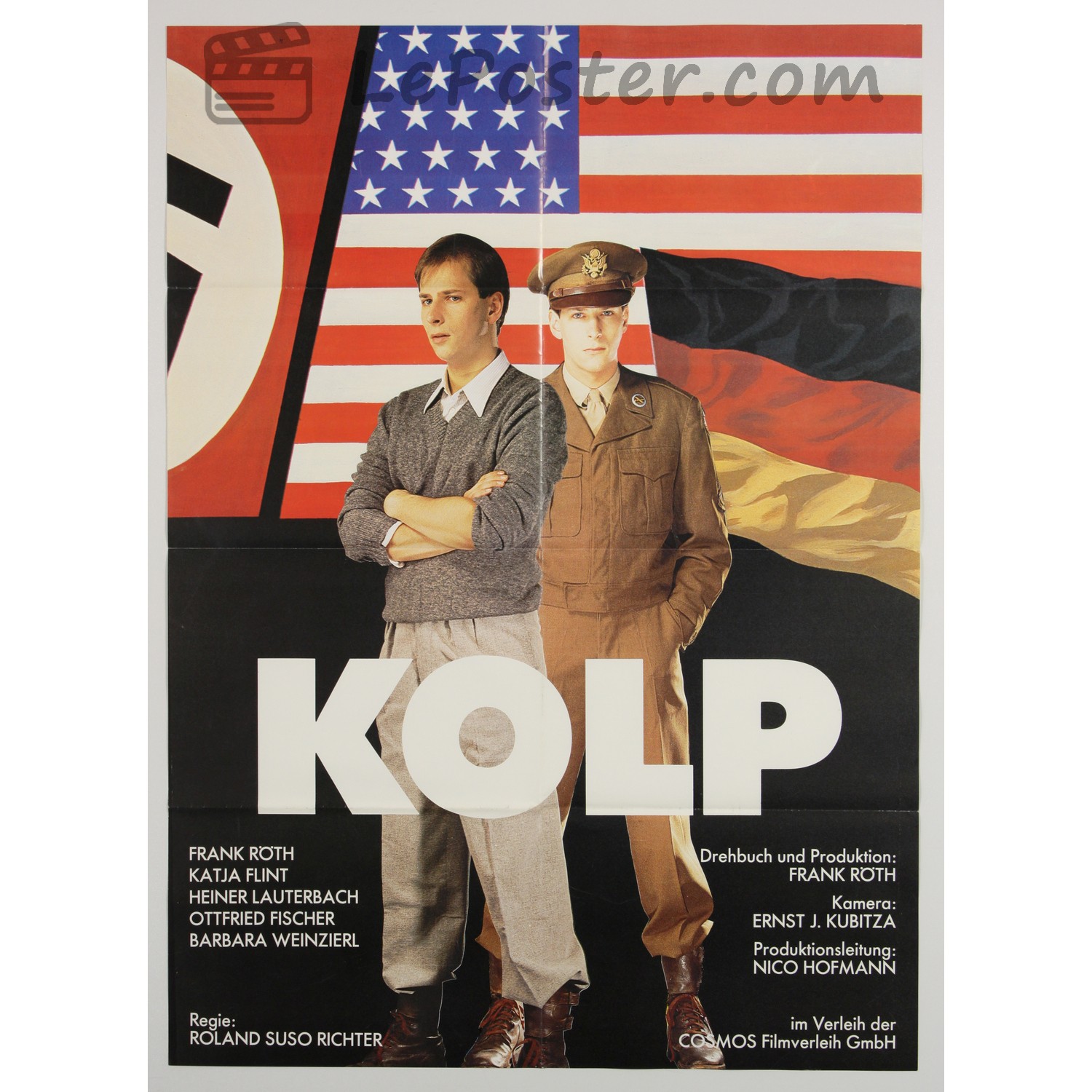 Original vintage movie poster for Kolp (1980-1989), directed by Roland Suso Richter for the Germany theatrical release.