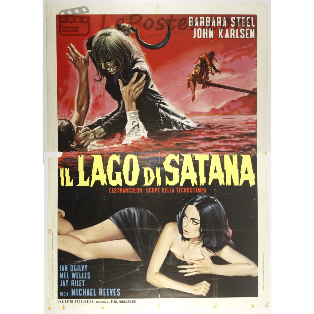 Original vintage movie poster for She Beast (1960-1969), directed by Michael Reeves for the Italy theatrical release.
