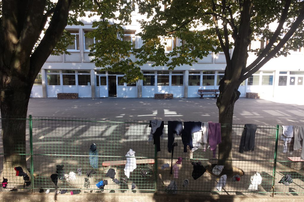 Ecole Ordener un jour où il faisait trop chaud