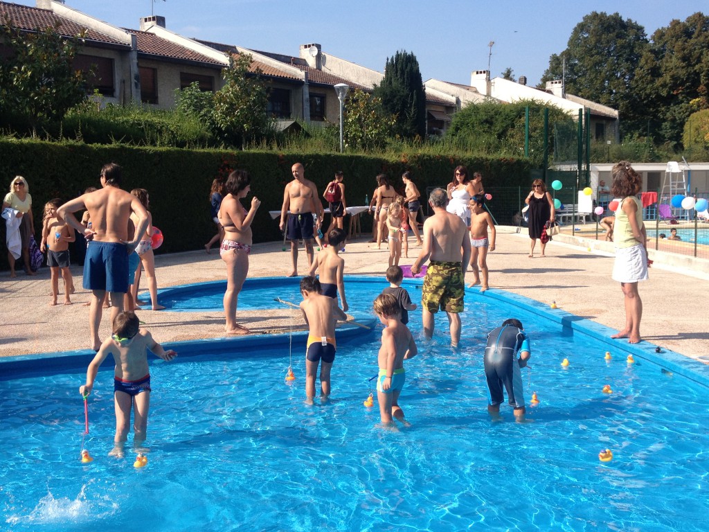 fête de la piscine 2014, côté pataugeoire