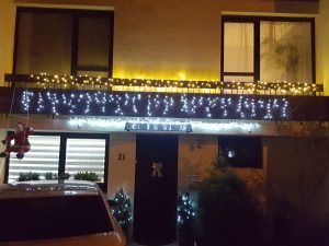 illuminations de Noël 2018 aux Hameaux