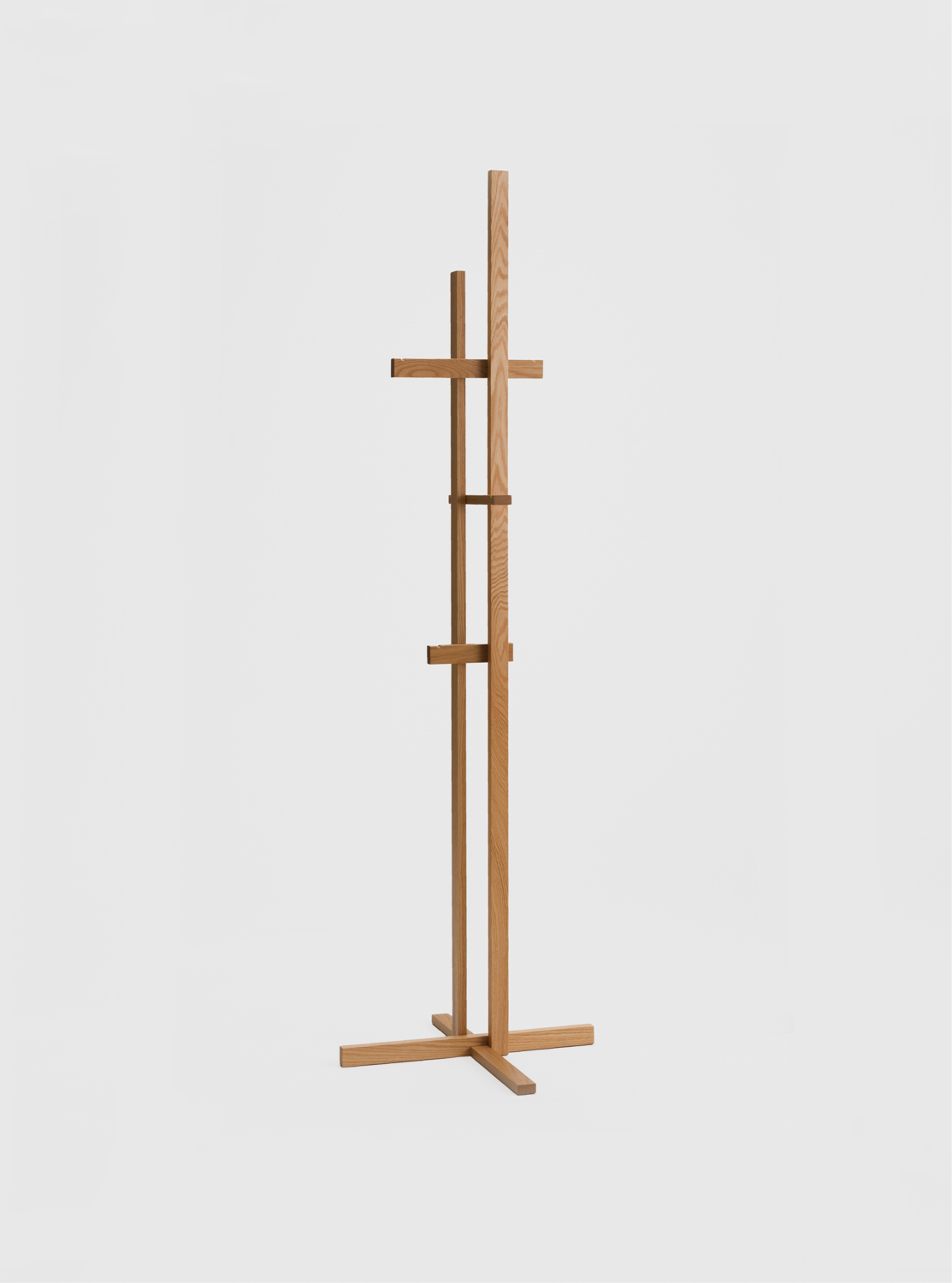 elements coat rack stand japanese oak ariake shin azumi