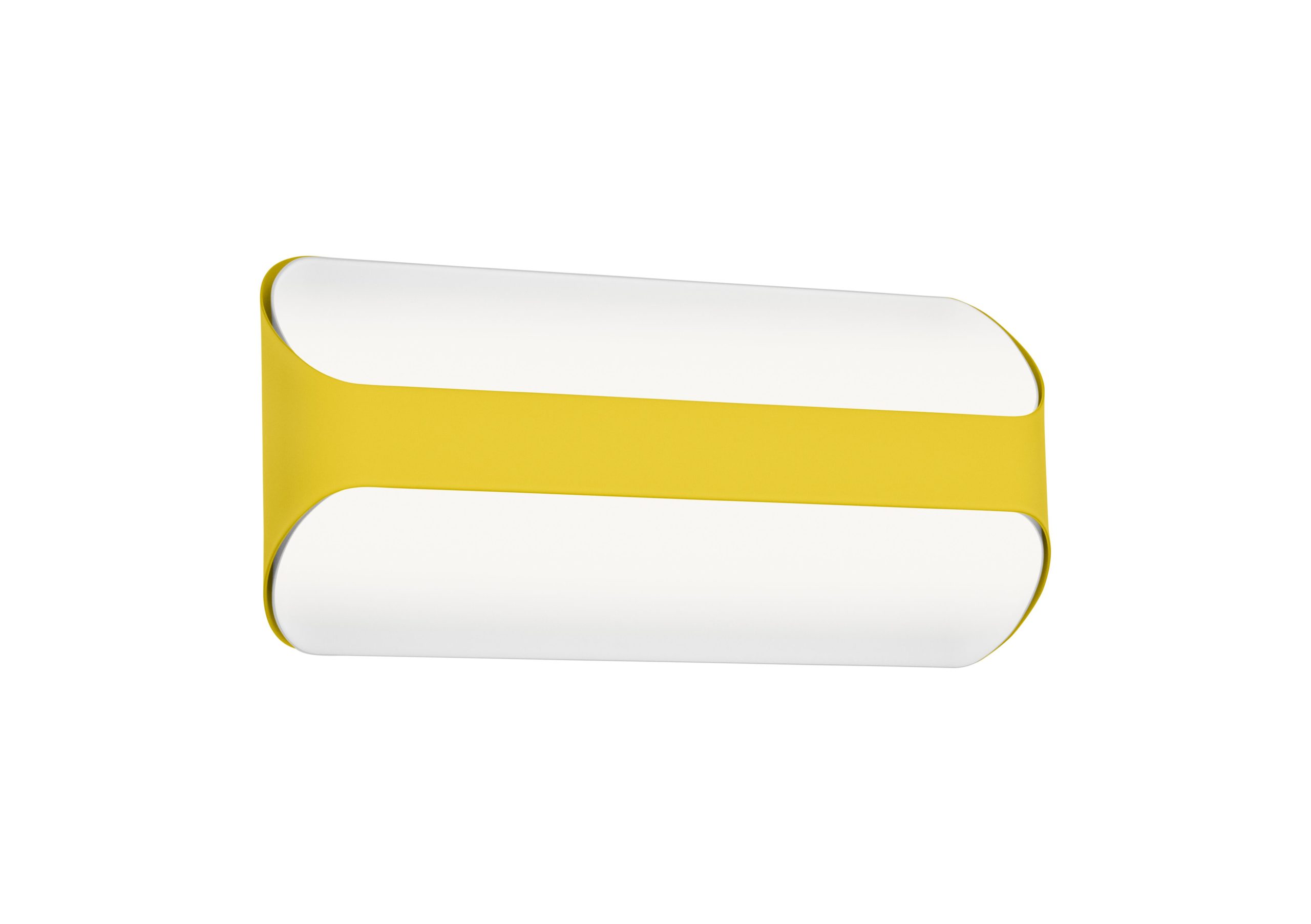 yellow wall fixture les vrais on white background