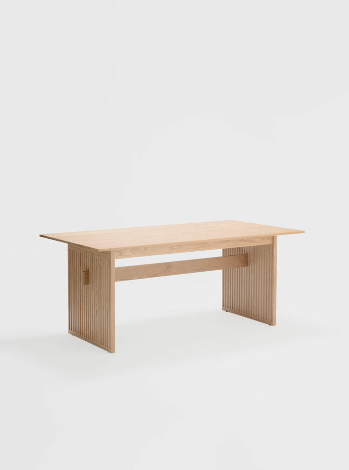 lattice table oak ariake