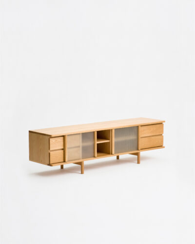 rikyu media console oak ariake