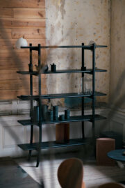 skyladder shelves high ariake