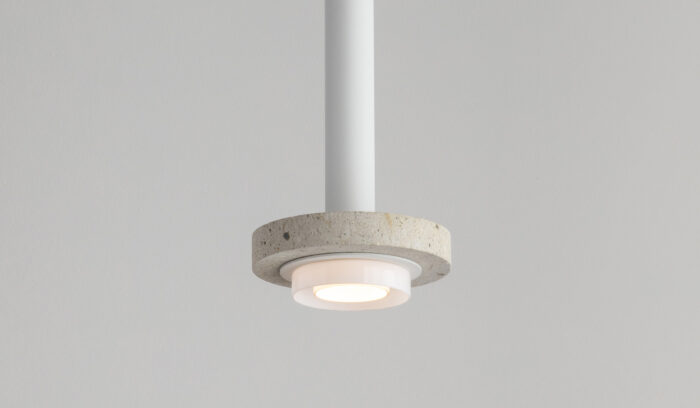 Ambra Toba Pendant white
