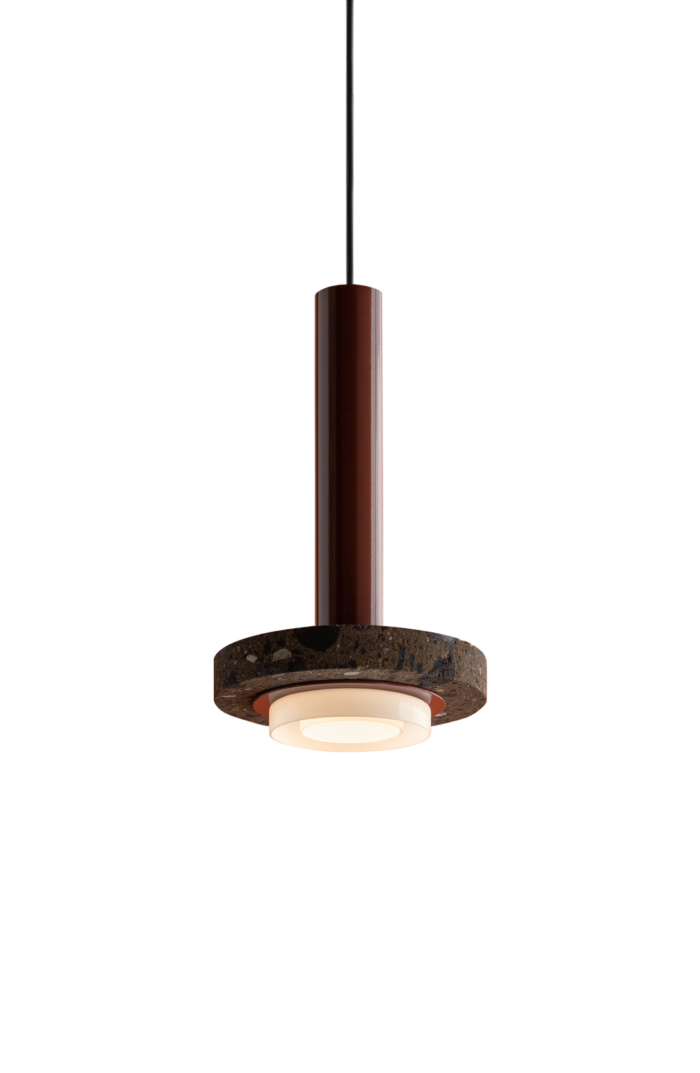 Studio David Pompa - Ambra Pendant red - LES VRAIS