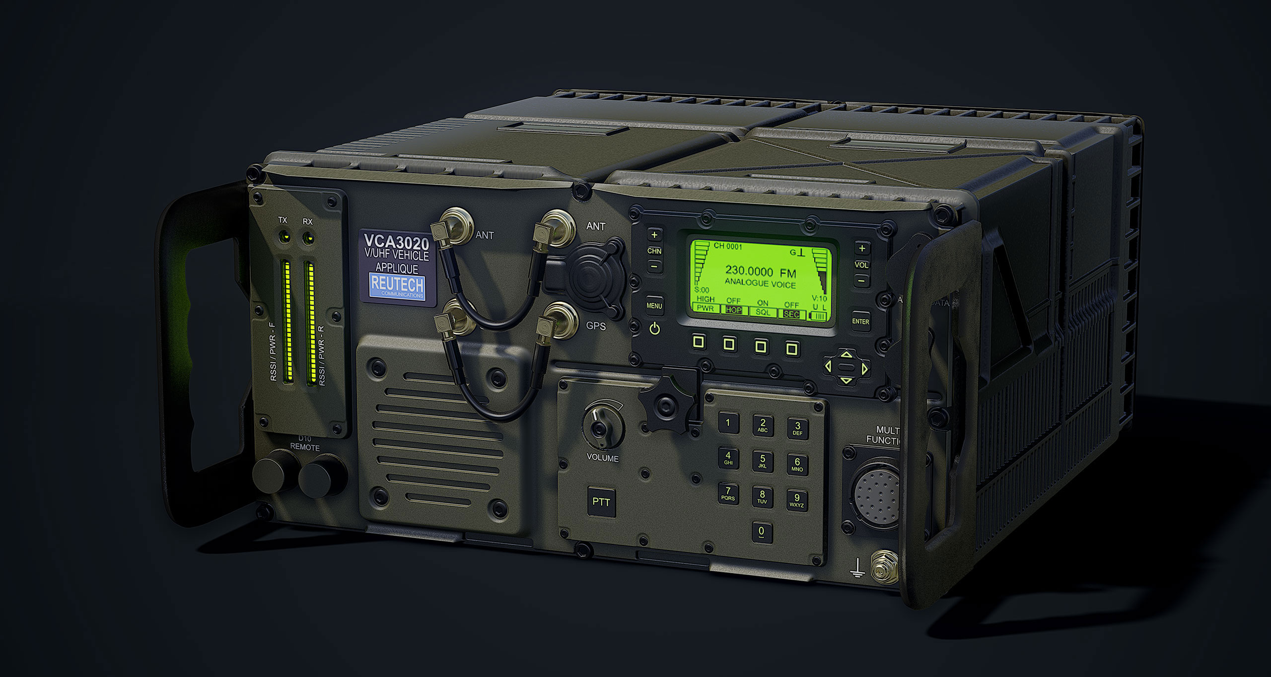 Creating a Military Radio in Substance Designer | Cem Tezcan | Levelup  Digital