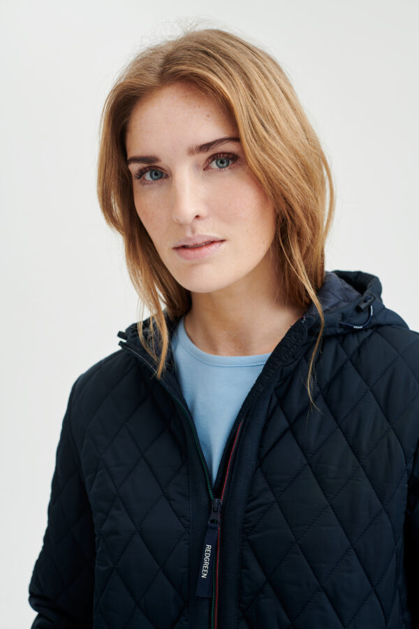 RedGreen Dame Jakke SOLVEJ Navy - Image 6