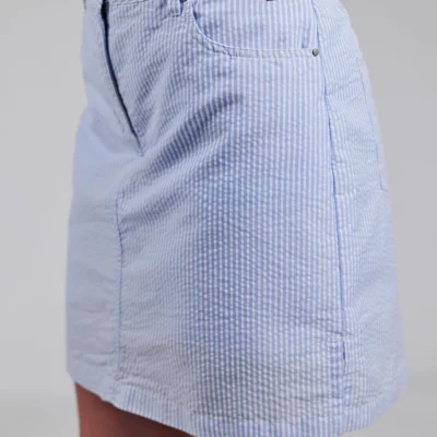 Sebago Nederdel -  L.Blue/White