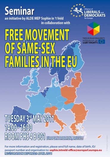 Intergroup seminar: Free movement of same-sex families in the EU