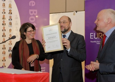 President of the European Parliament and MEPs pledge support for LGBT rights