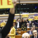 Sylvie GUILLAUME MEP, Willy MEYER MEP, Martina ANDERSON MEP, Jean-Luc MELANCHON, Marisa MATIAS MEP, Dennis DE JONG MEP, Csaba Sándor TABAJDI MEP