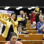 Tanja FAJON MEP, Ulrike LUNACEK MEP, Margrete AUKEN MEP